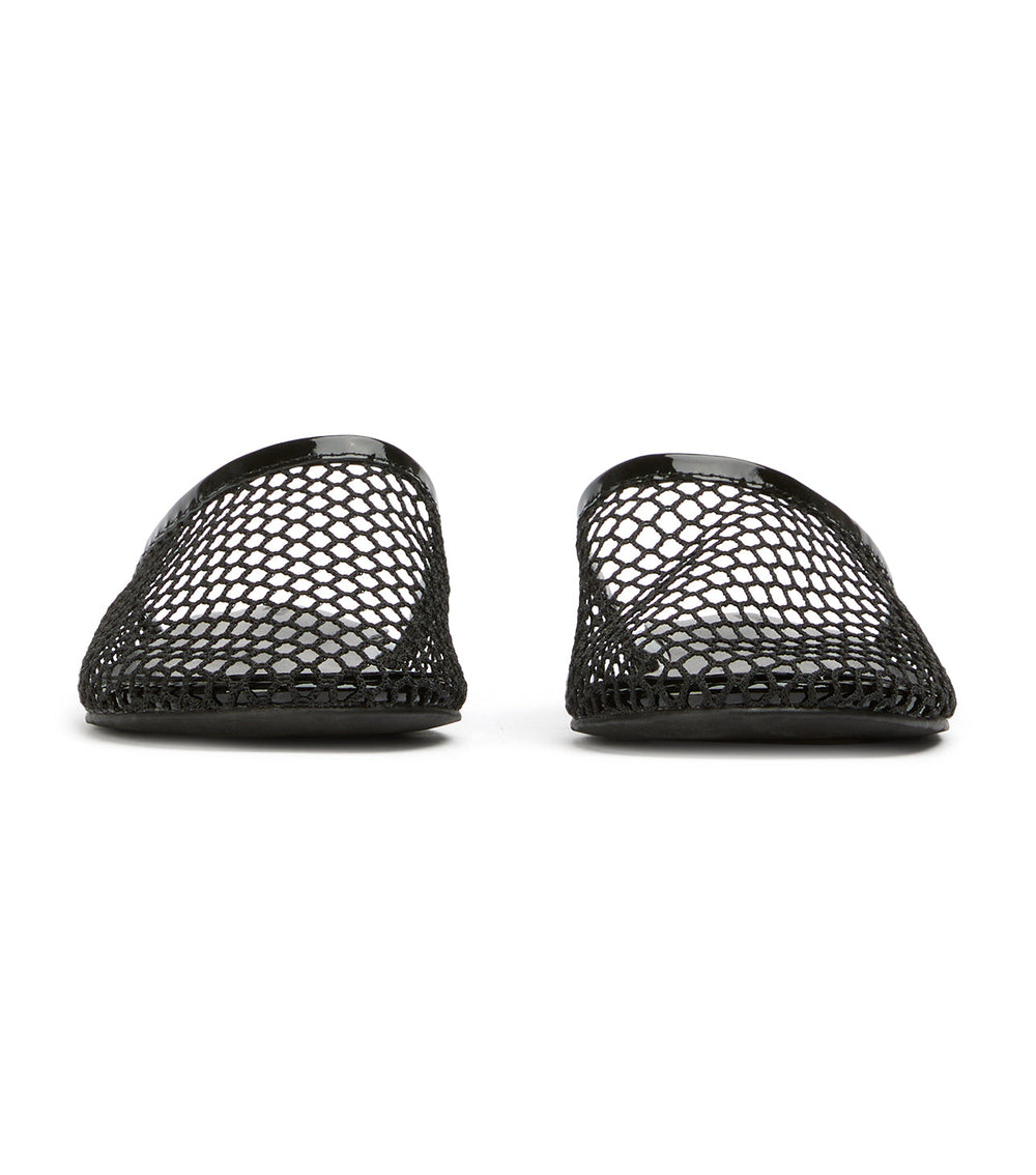 Minaj Black Mesh/Patent - Tony Bianco Online
