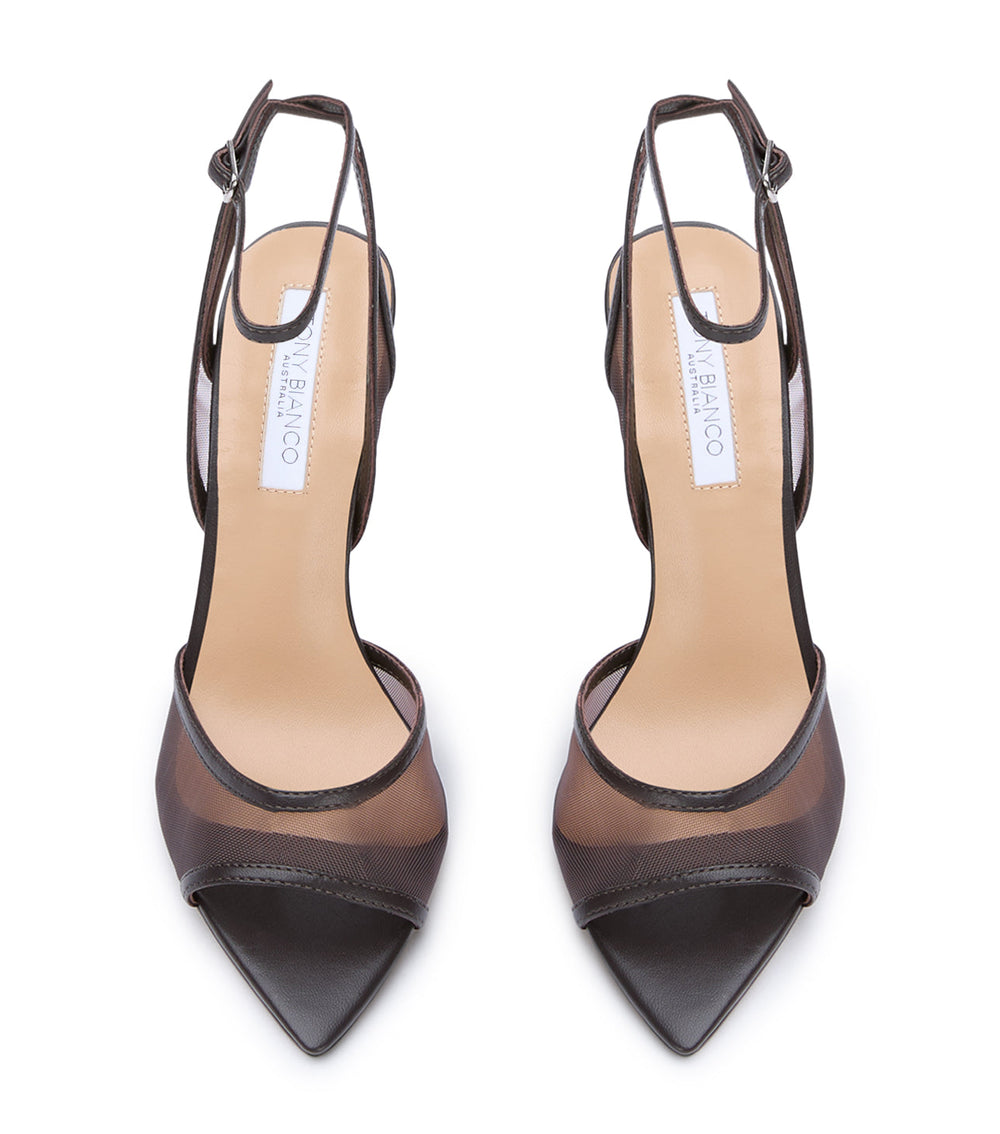 Miley Choc Nylon/Choc - Tony Bianco Sale