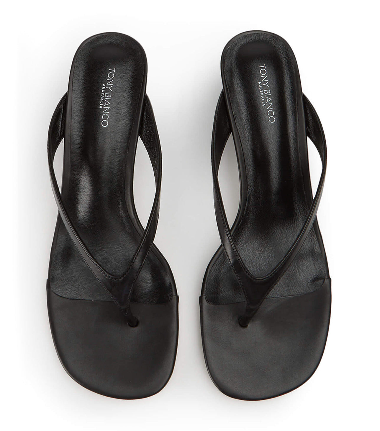 Krista Black Nappa Heels - Tony Bianco Sale