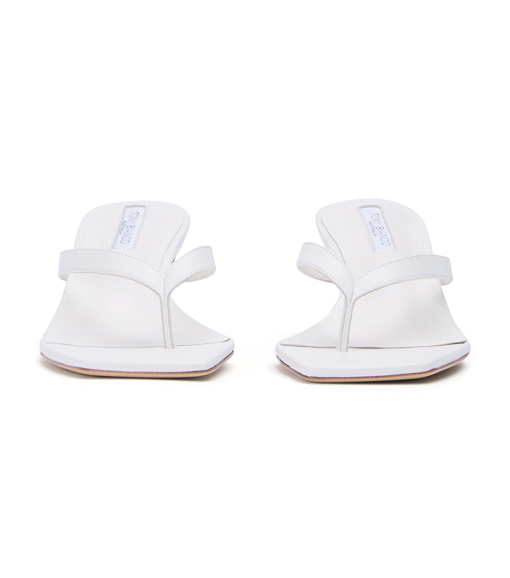 Topaz White Nappa - Tony Bianco Discount