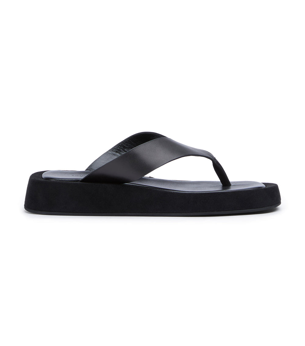 Ives Black Como Sandals - Tony Bianco Sale