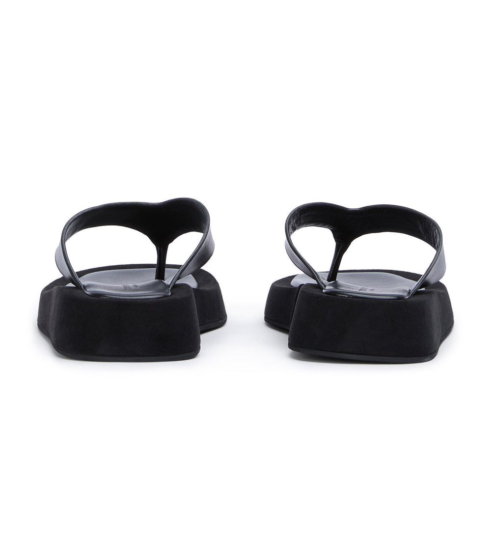Ives Black Como Sandals - Tony Bianco Sale