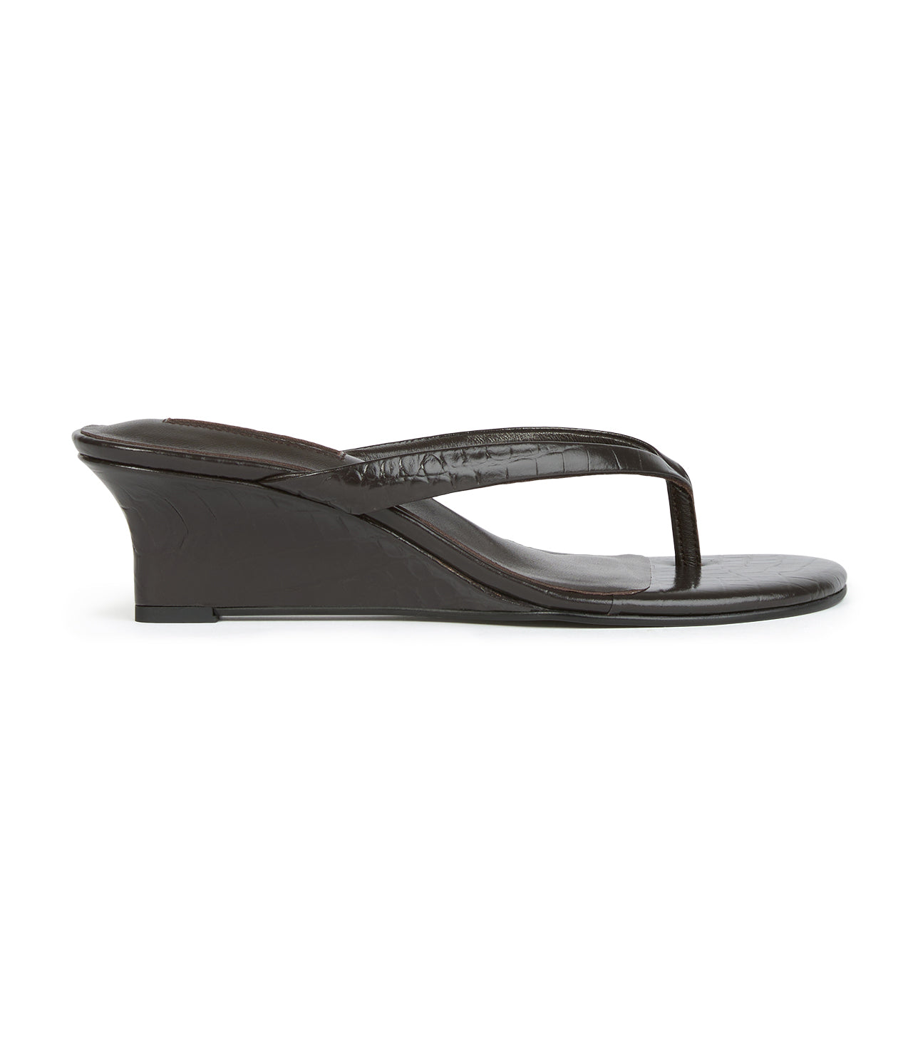 Edgy Choc Croc - Tony Bianco Discount