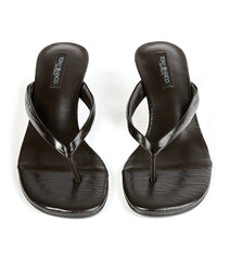 Edgy Choc Croc - Tony Bianco Discount