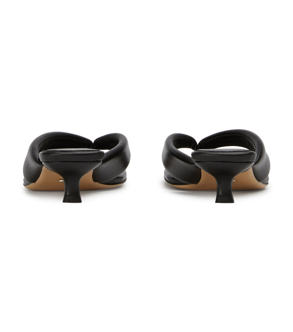 Tropic Black Nappa Heels - Tony Bianco For Sale