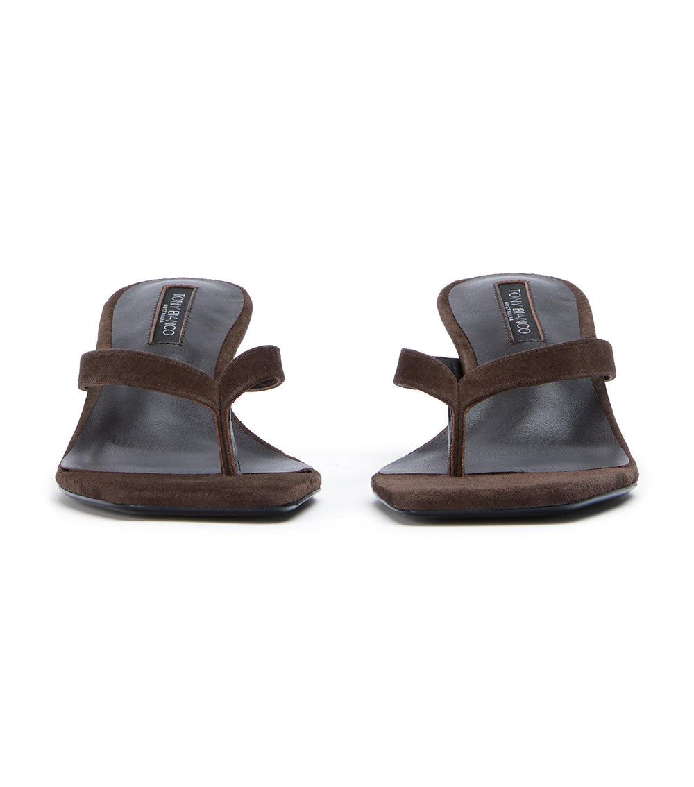 Topaz Espresso Suede - Tony Bianco Online Shop