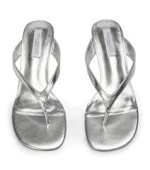Krista Silver Nappa Metallic Heels - Tony Bianco Near me
