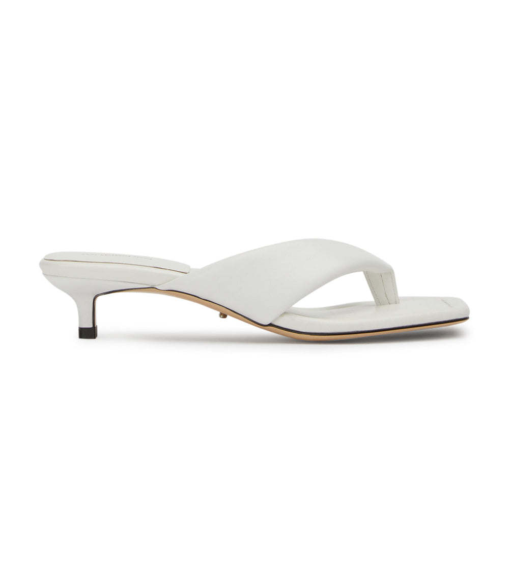 Tropic White Nappa Heels - Tony Bianco On Sale