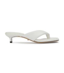 Tropic White Nappa Heels - Tony Bianco On Sale