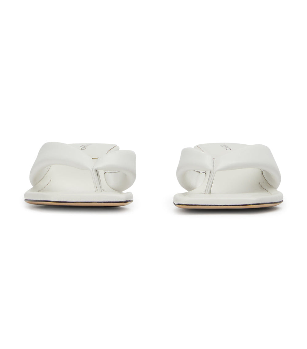 Tropic White Nappa Heels - Tony Bianco On Sale