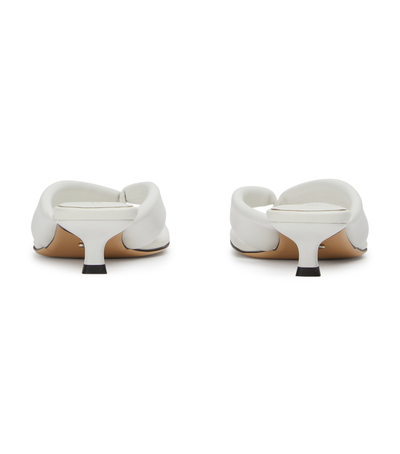 Tropic White Nappa Heels - Tony Bianco On Sale