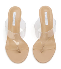 Dolli Clear Vinylite/Skin - Tony Bianco Outlet
