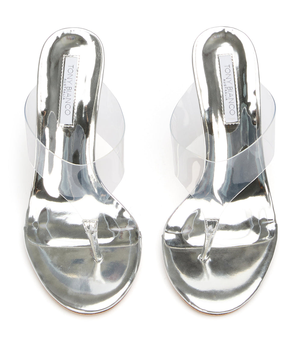 Dolli Clear Vinylite/Silver - Tony Bianco US