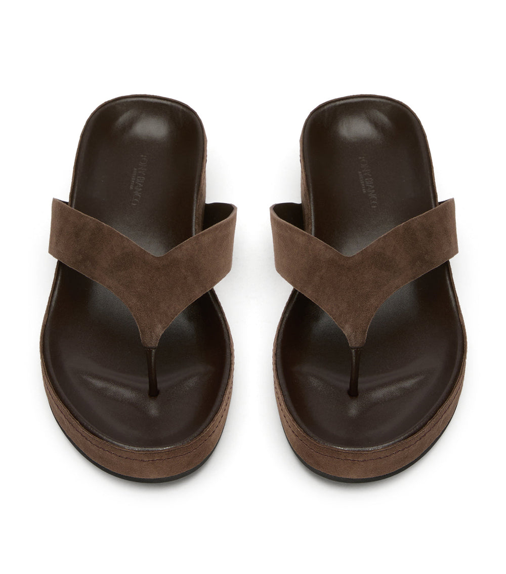 Blaire Espresso Suede - Tony Bianco Online