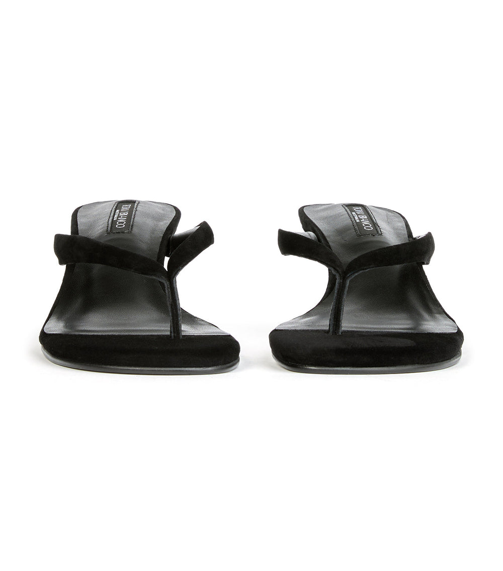 Edgy Black Suede - Tony Bianco On Sale