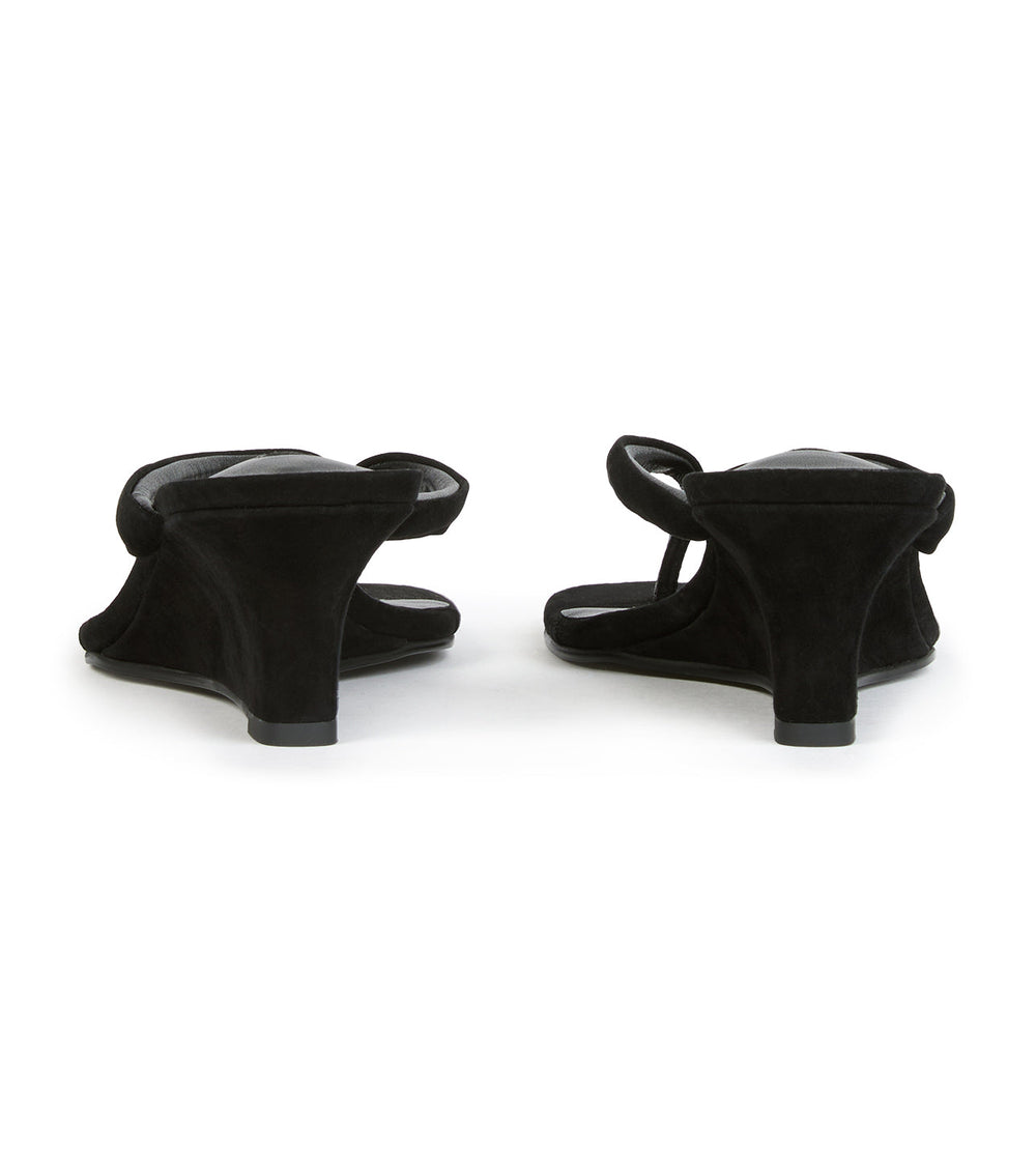 Edgy Black Suede - Tony Bianco On Sale