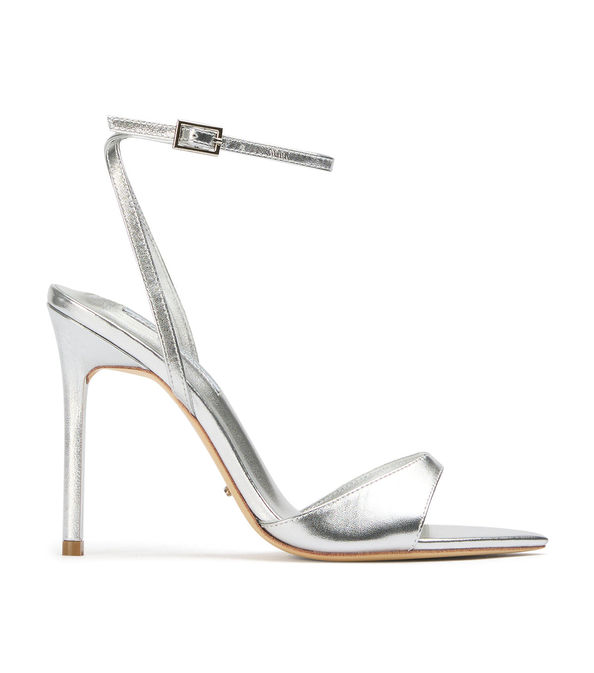 Molly Silver Nappa Metallic - Tony Bianco Outlet