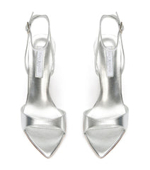Molly Silver Nappa Metallic - Tony Bianco Outlet