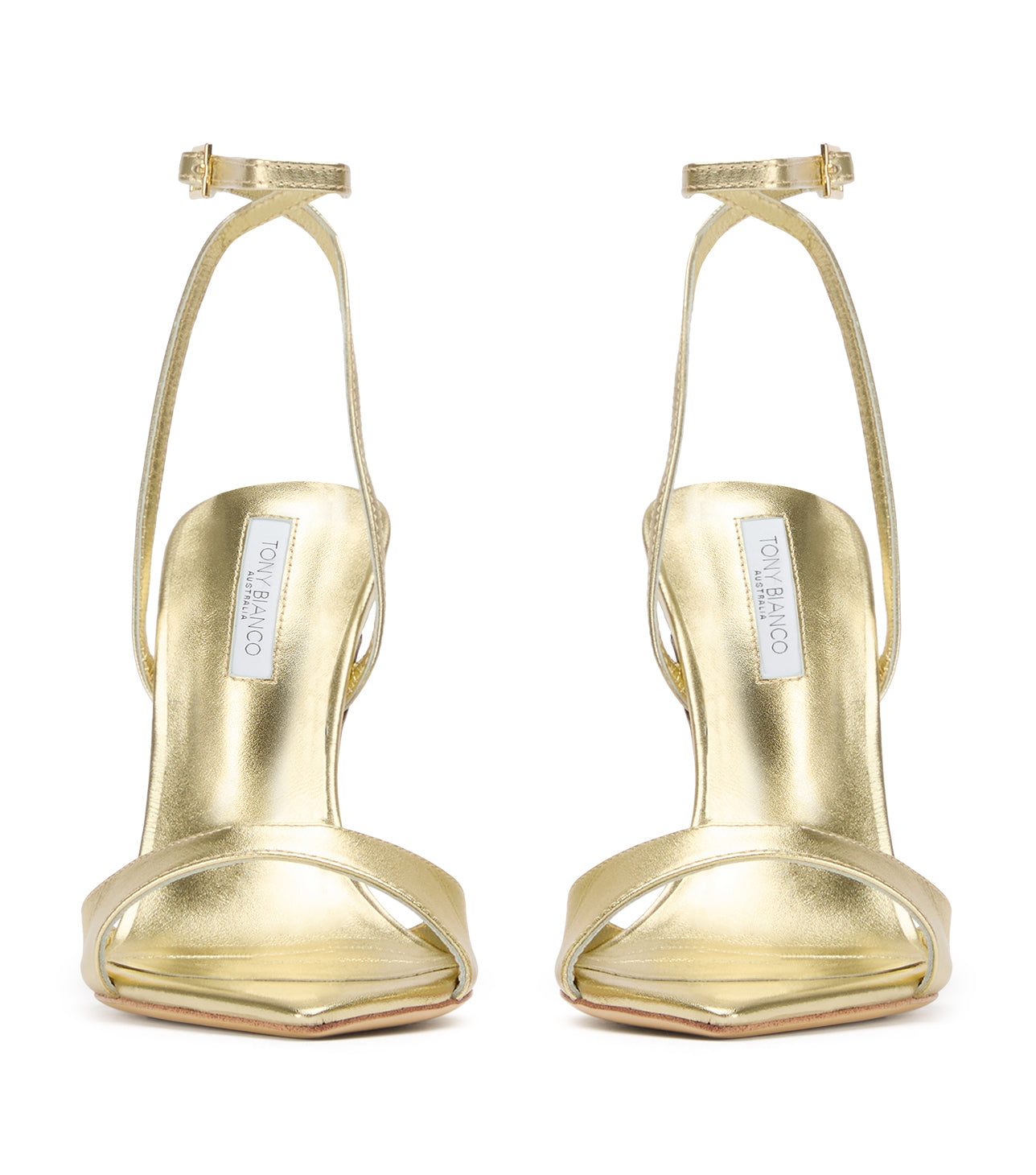 Molly Gold Nappa Metallic - Tony Bianco For Sale