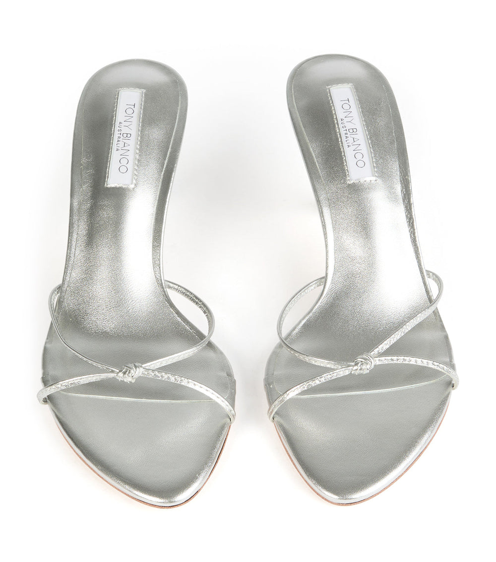 Dana Silver Nappa Metallic - Tony Bianco Sale