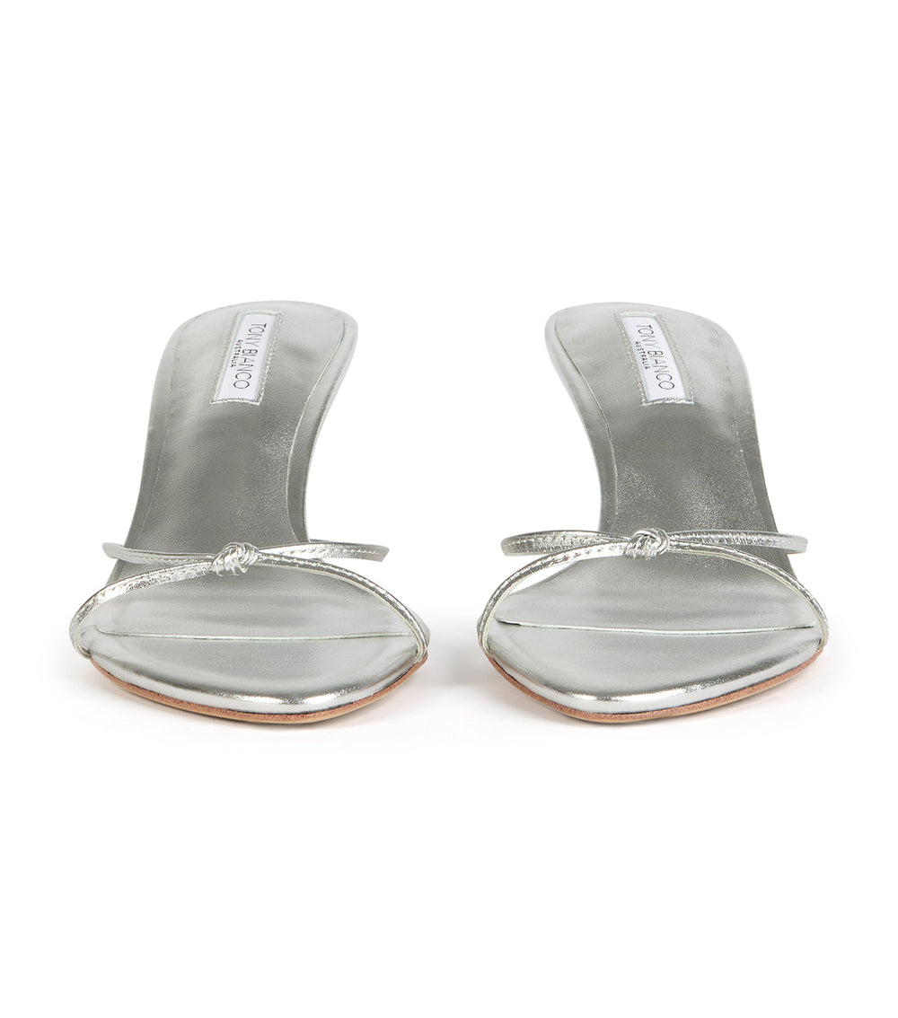 Dana Silver Nappa Metallic - Tony Bianco Sale
