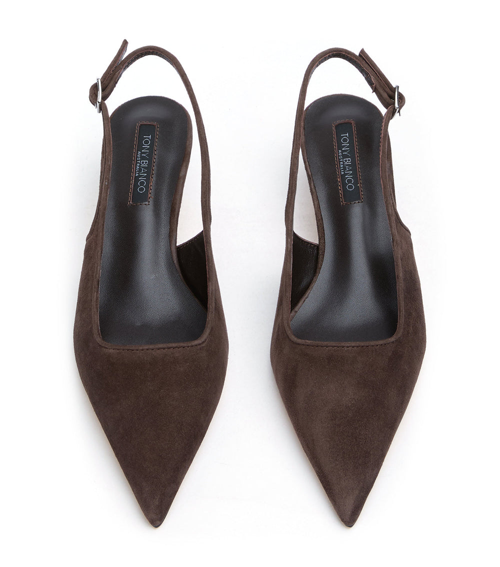Crush Espresso Suede - Tony Bianco Outlet