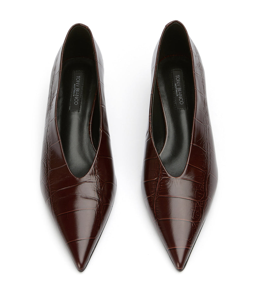 Cherry Vino Croco - Tony Bianco For Sale