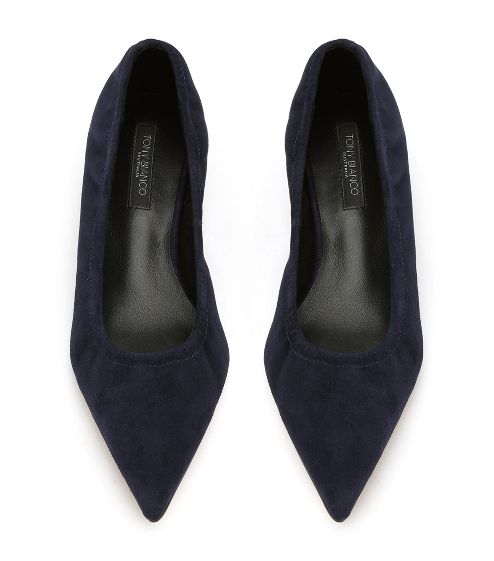 Costa Navy Suede - Tony Bianco Near me