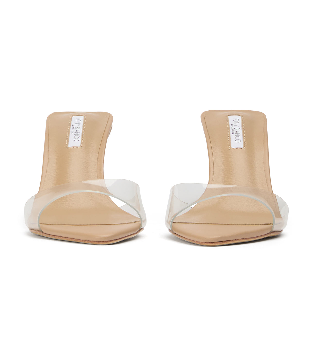 Hallie Clear Vinylite/Skin - Tony Bianco Sale