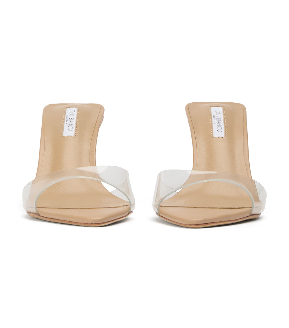 Hallie Clear Vinylite/Skin - Tony Bianco Sale