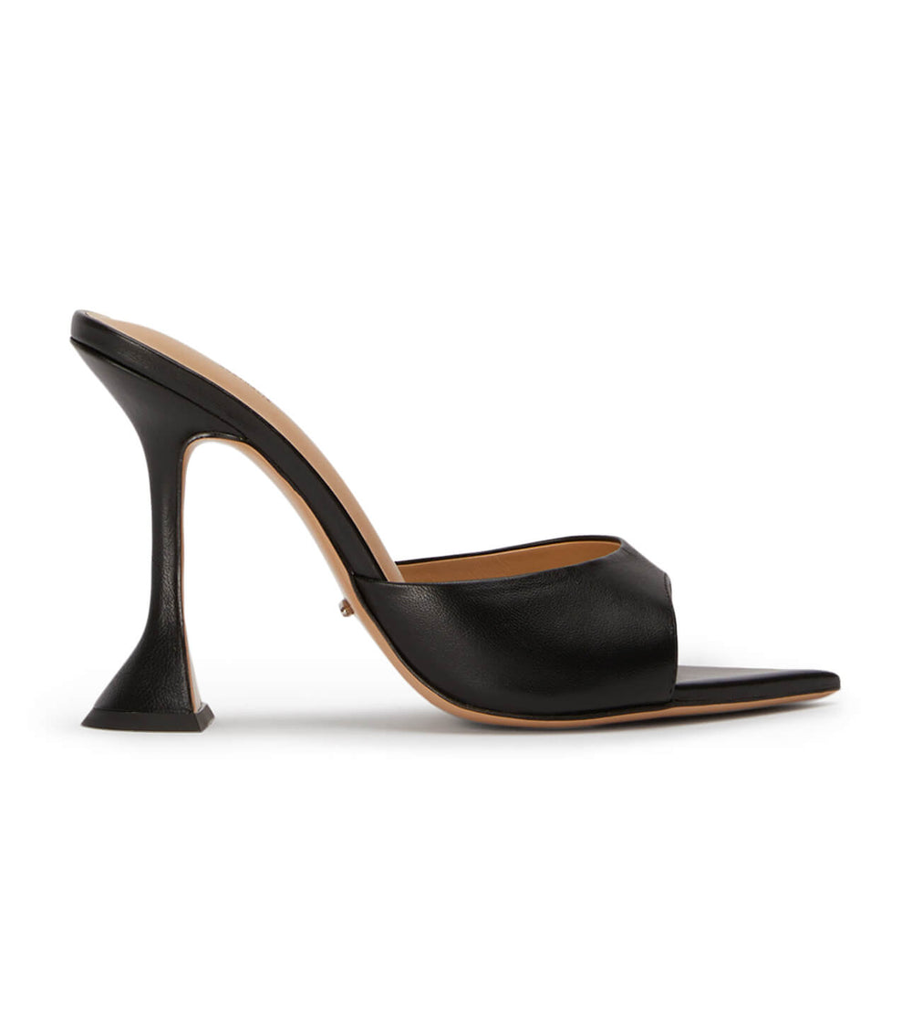 Marcel Black Nappa Heels - Tony Bianco Online
