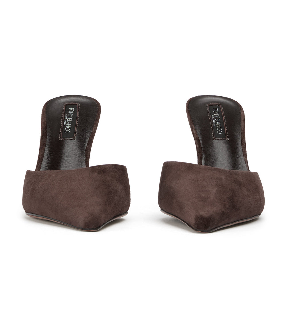 Sicily Espresso Suede - Tony Bianco On Sale