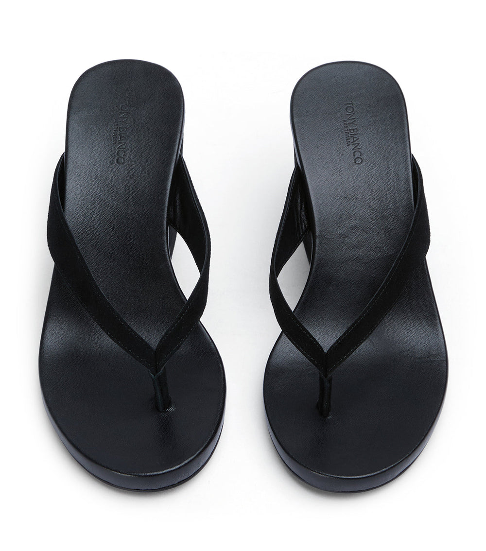 Avanti Black Suede - Tony Bianco Online Shop