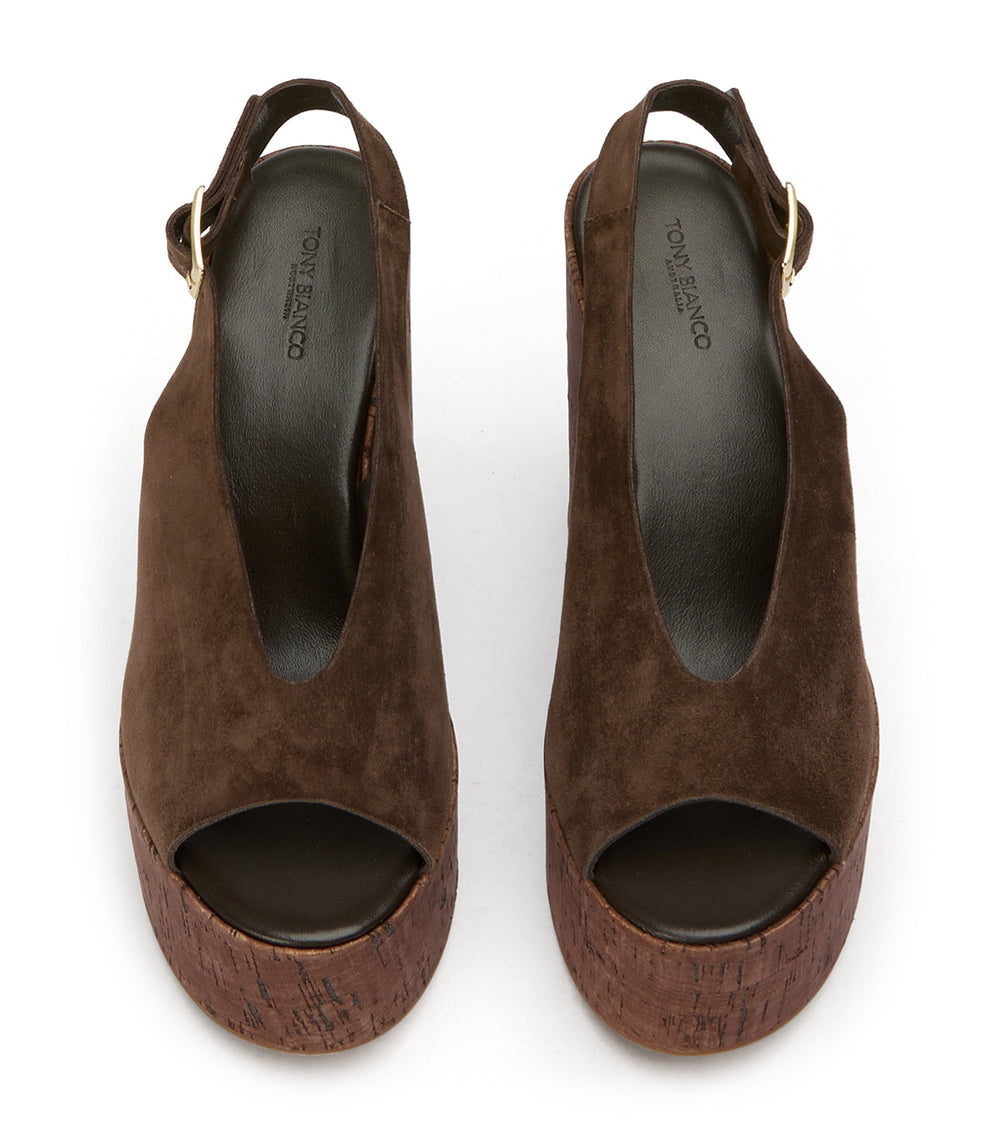 Valerie Espresso Suede - Tony Bianco For Sale