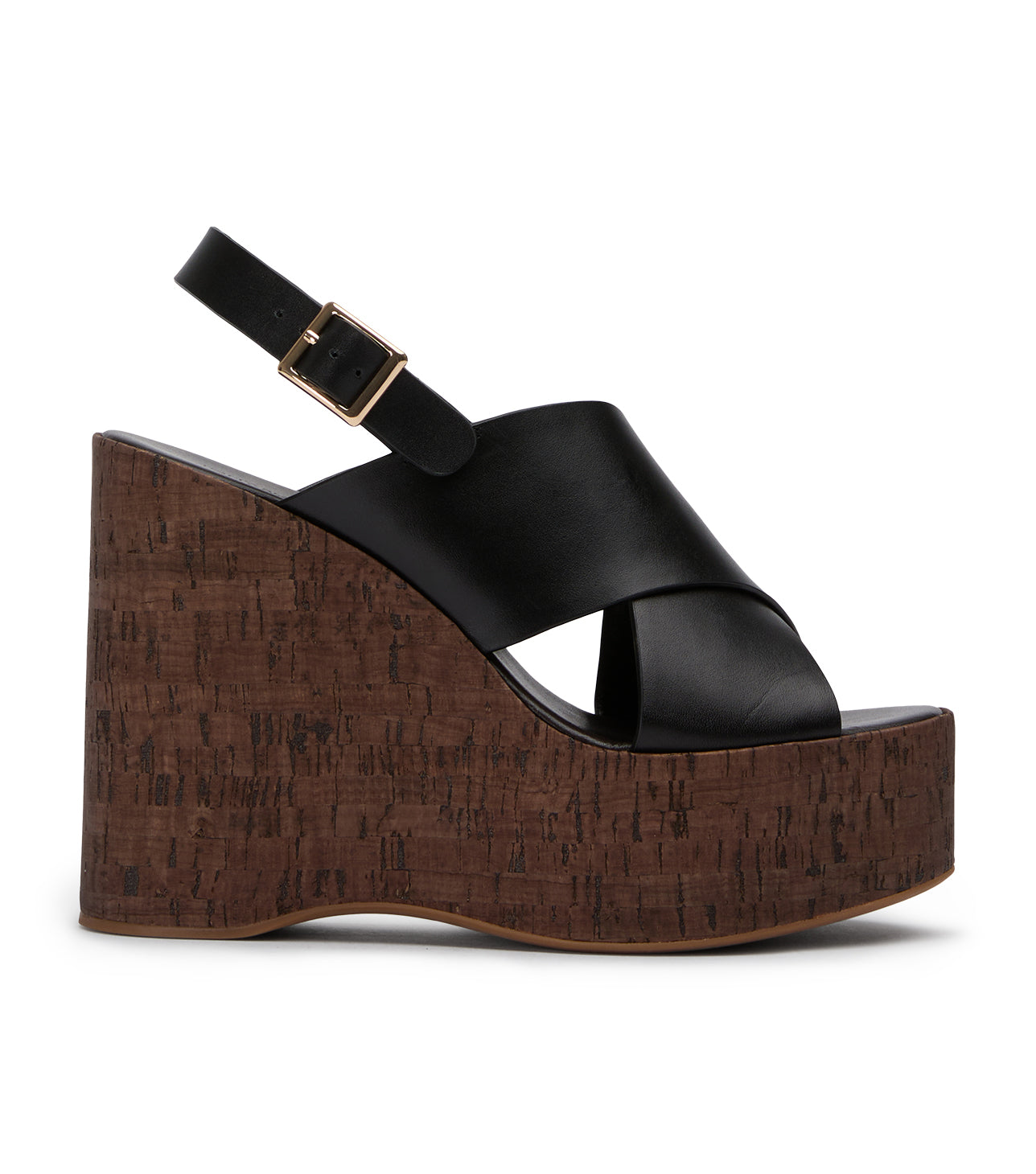 Vogue Black Como Wedges - Tony Bianco Outlet