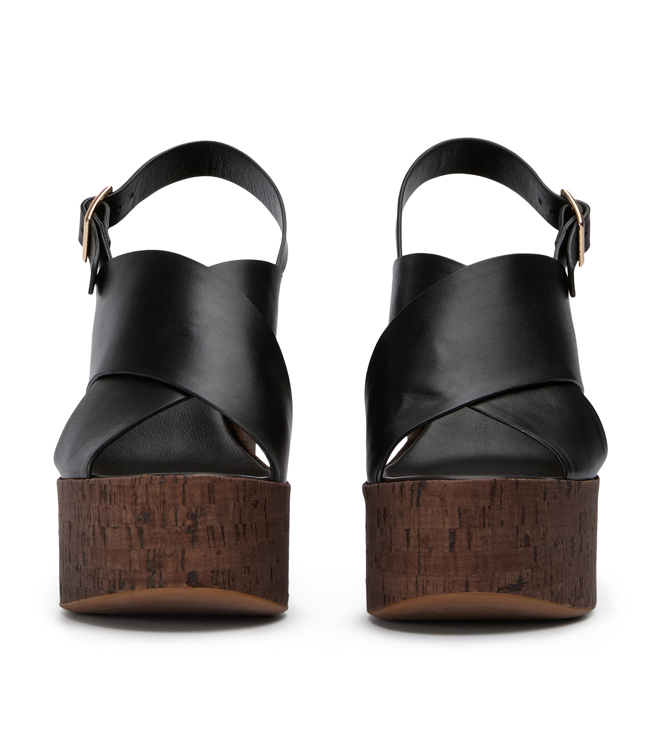 Vogue Black Como Wedges - Tony Bianco Outlet