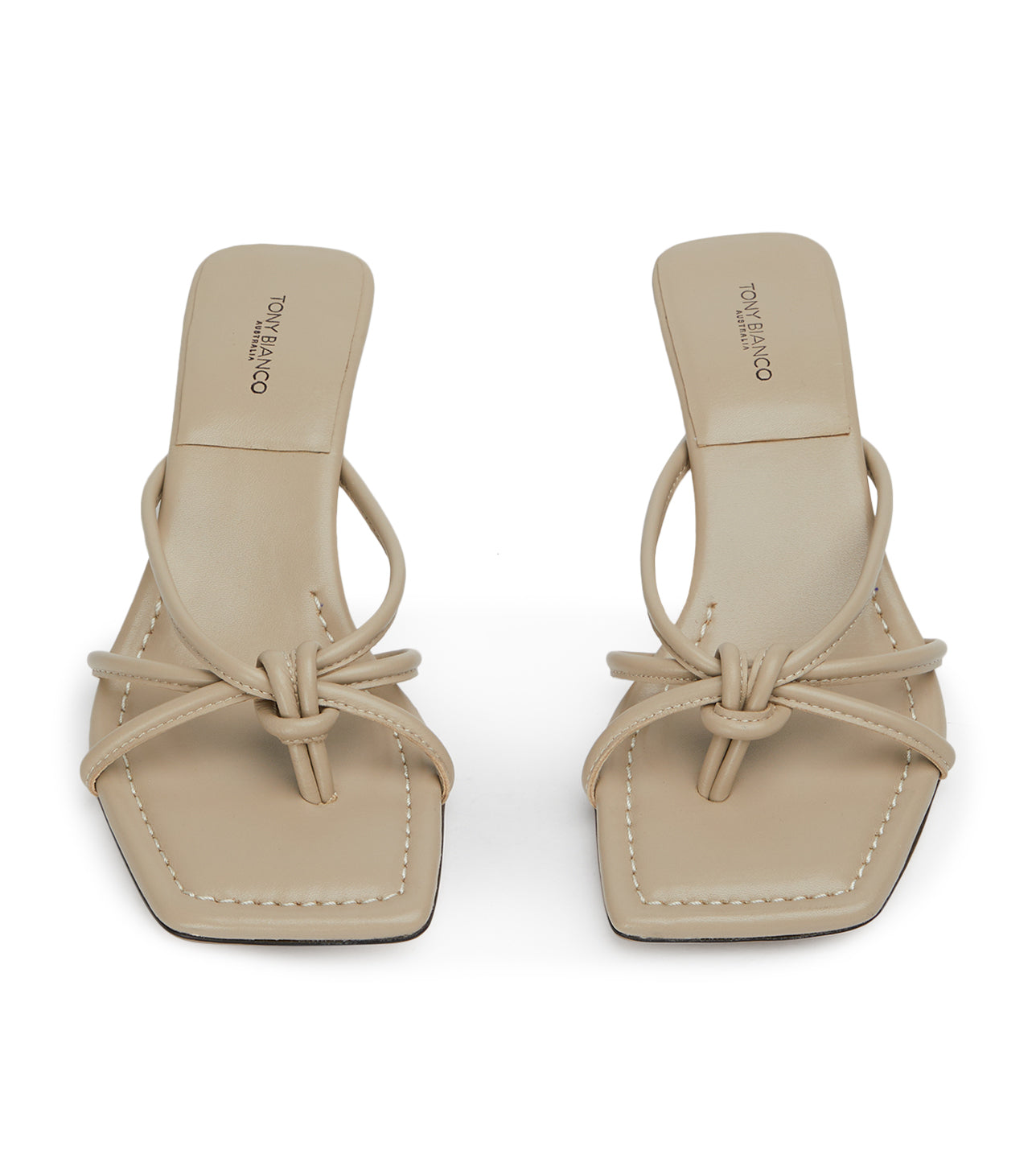 Tuscany Stone Nappa Heels - Tony Bianco Outlet