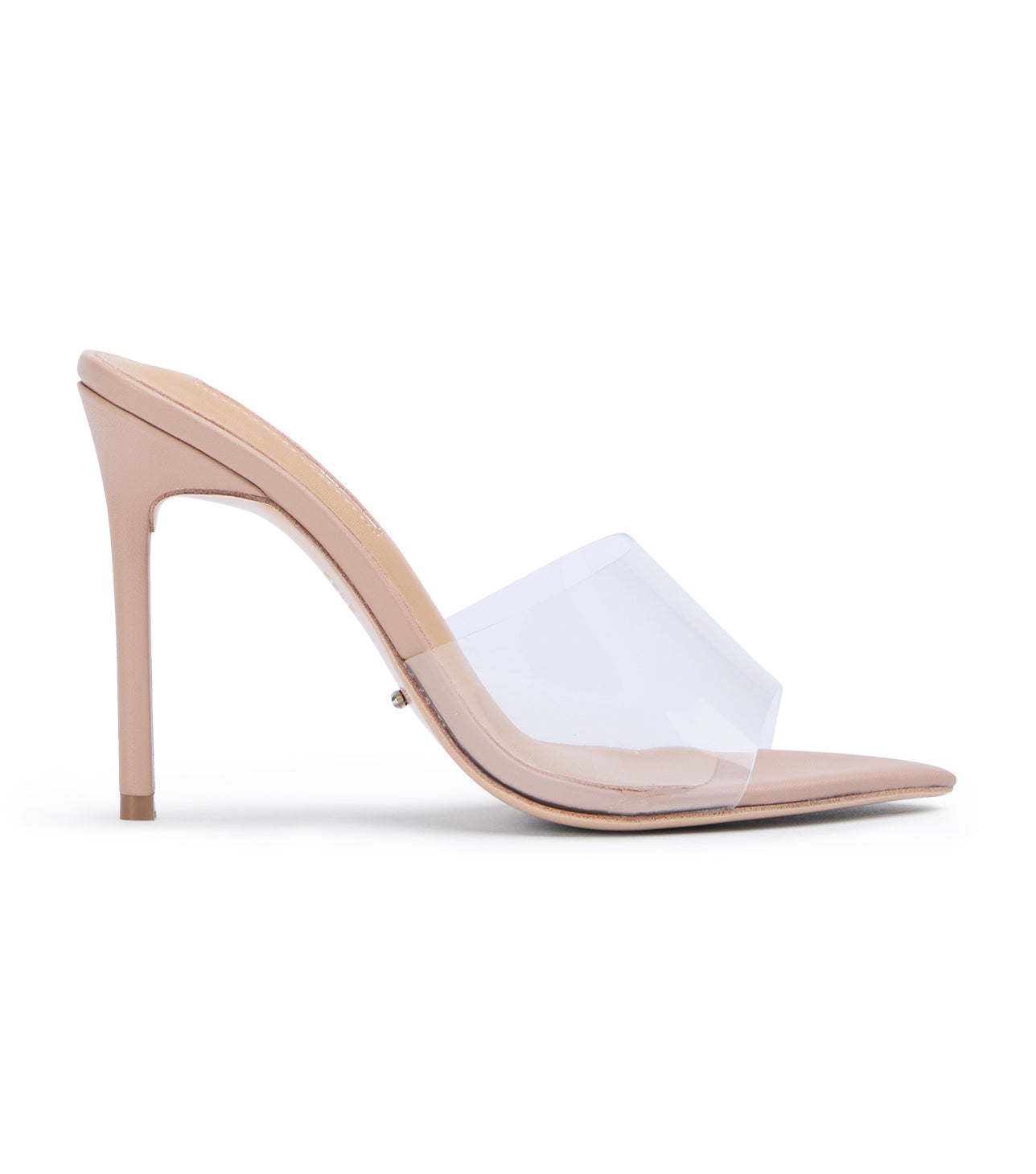 Marley Clear Vinylite/Skin Heels - Tony Bianco For Sale