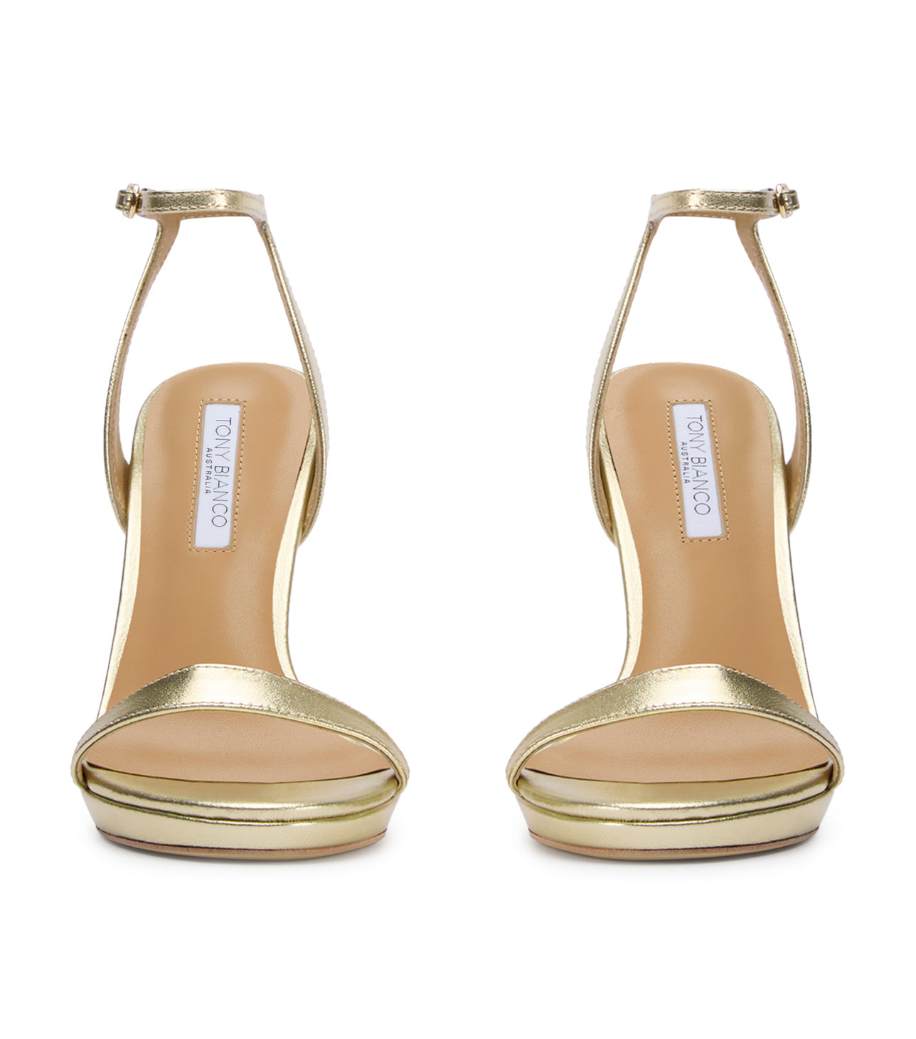 Skye Gold Nappa Metallic - Tony Bianco Sale