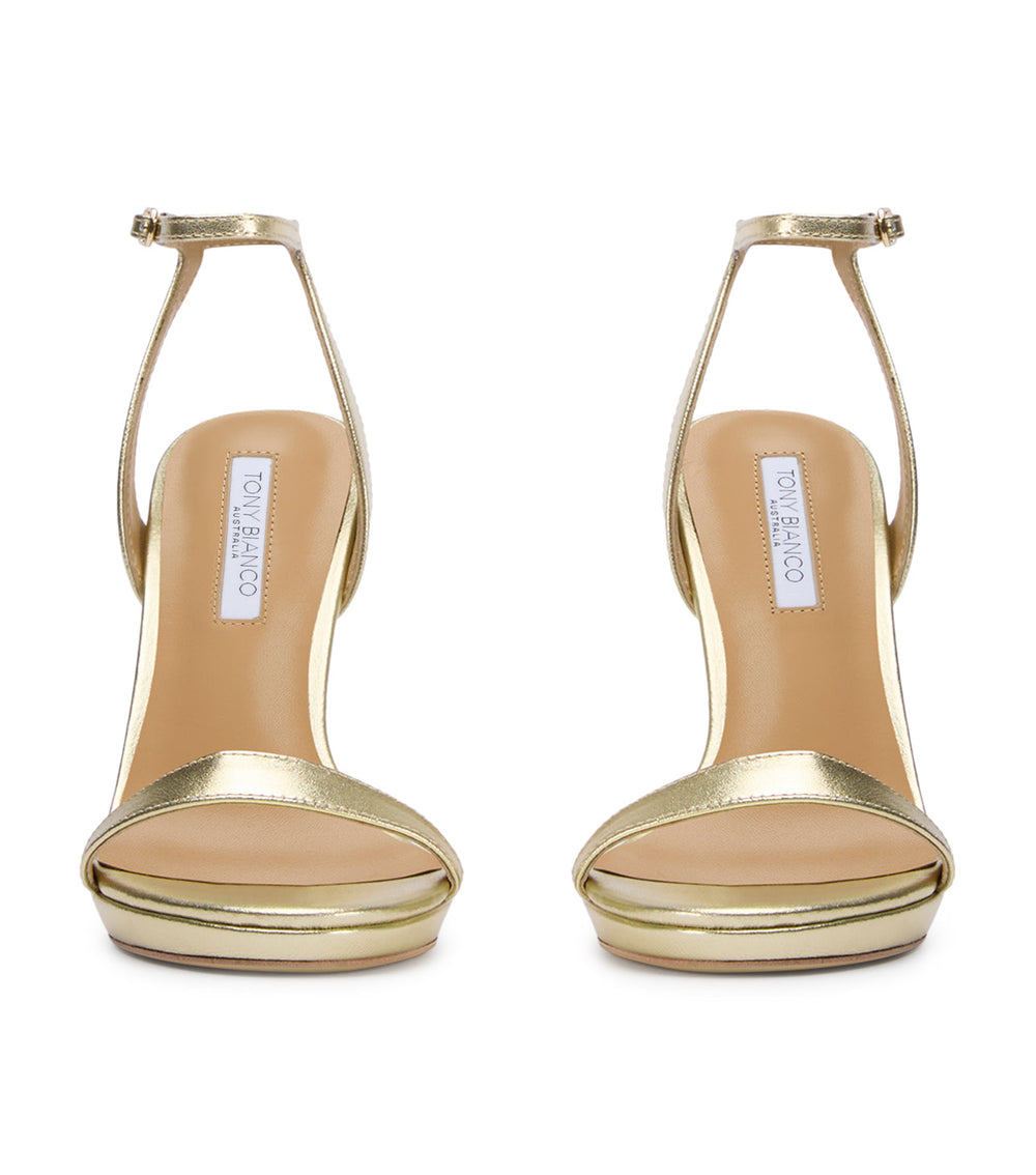 Skye Gold Nappa Metallic - Tony Bianco Sale