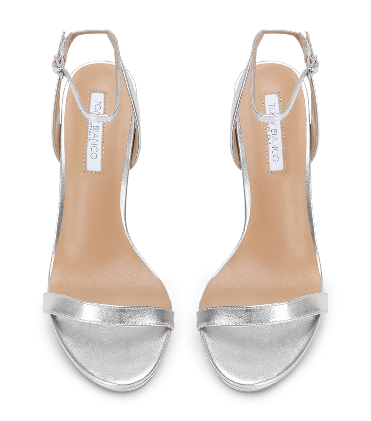 Skye Silver Nappa Metallic - Tony Bianco Online