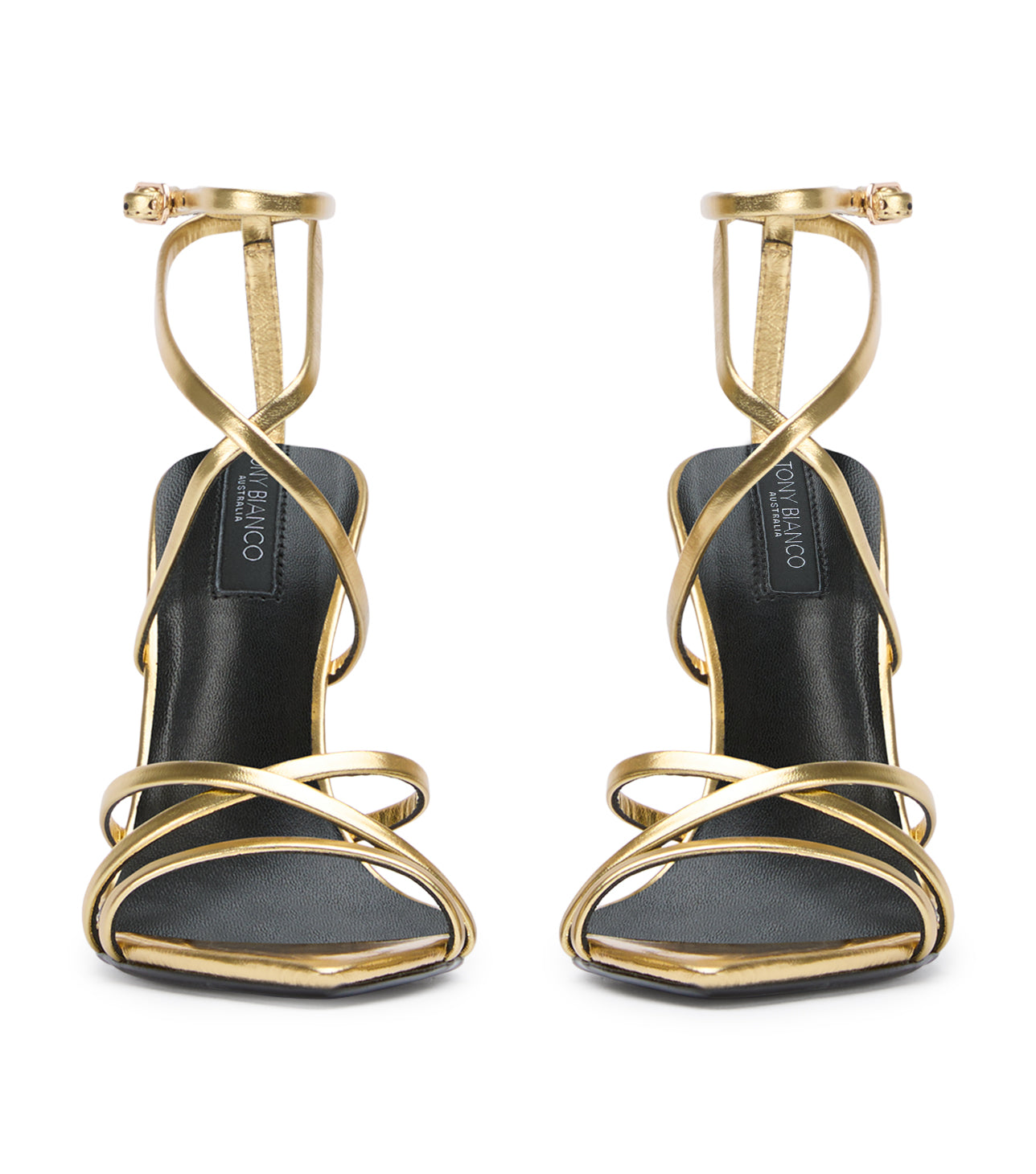 Marcy Gold Foil Heels - Tony Bianco On Sale