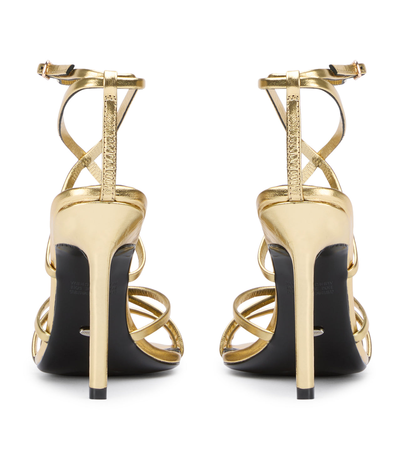 Marcy Gold Foil Heels - Tony Bianco On Sale