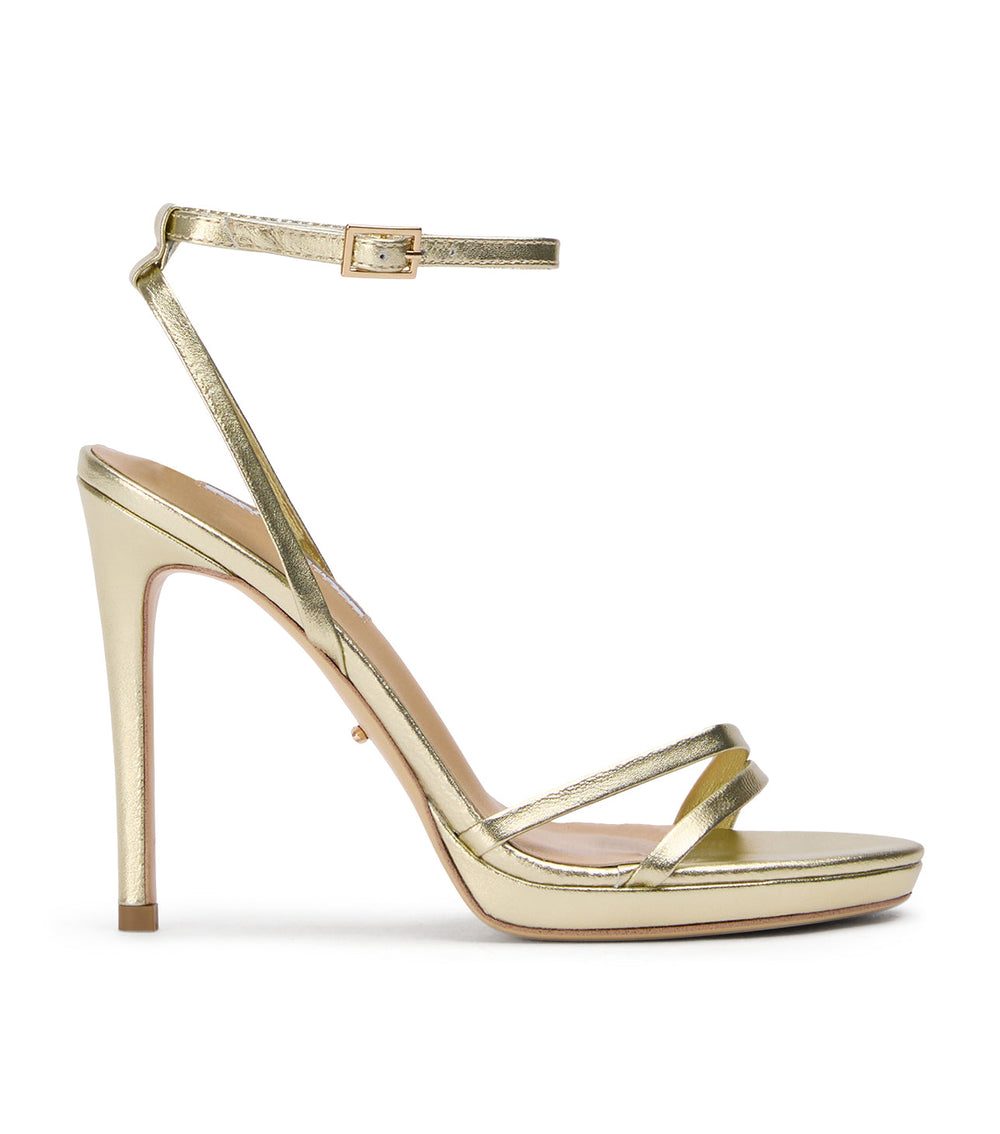 Sage Gold Nappa Metallic - Tony Bianco For Sale