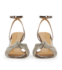 Helena Gunmetal Shine Heels - Tony Bianco Outlet
