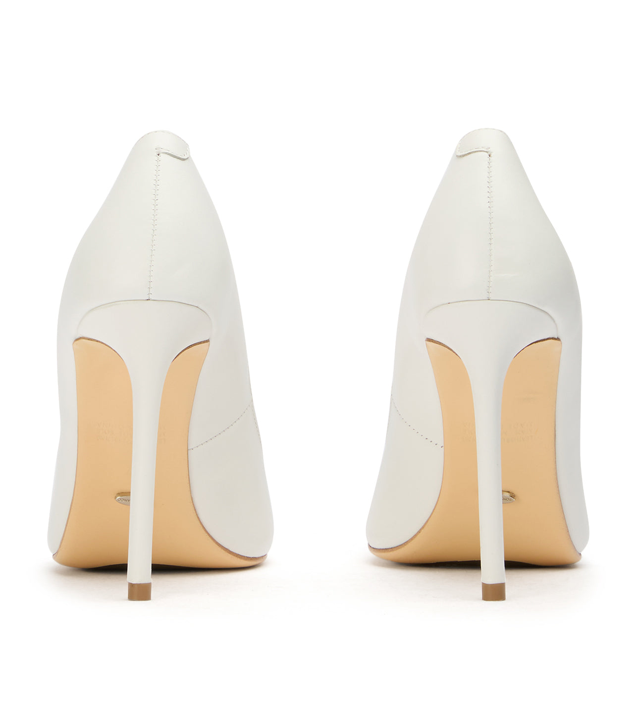 Anja Milk Capretto Heels - Tony Bianco US