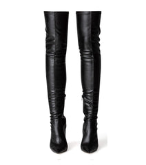 Avah Black Venezia Long Boots - Tony Bianco On Sale