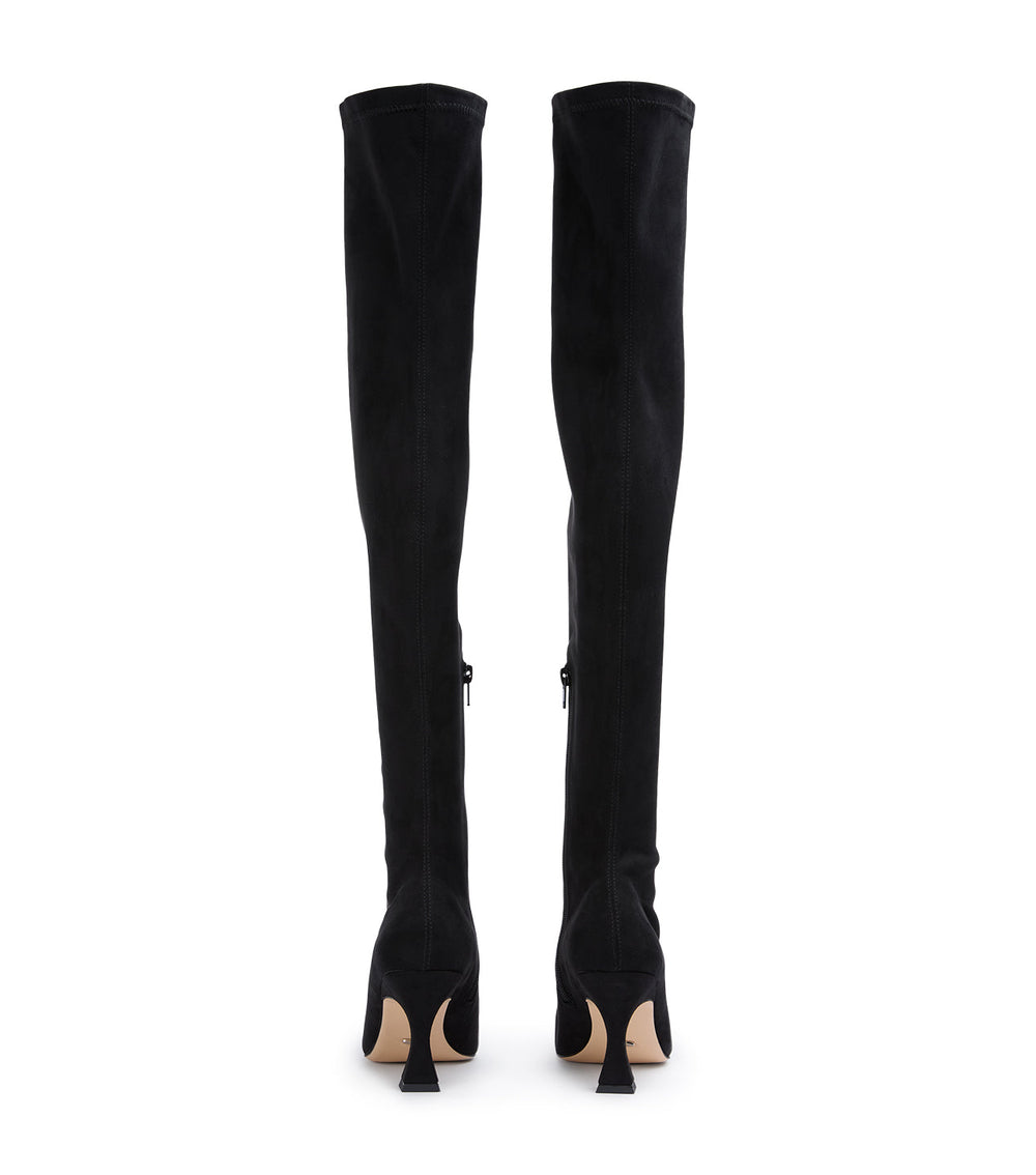 Fancy Black Stretch Suede - Tony Bianco Near me