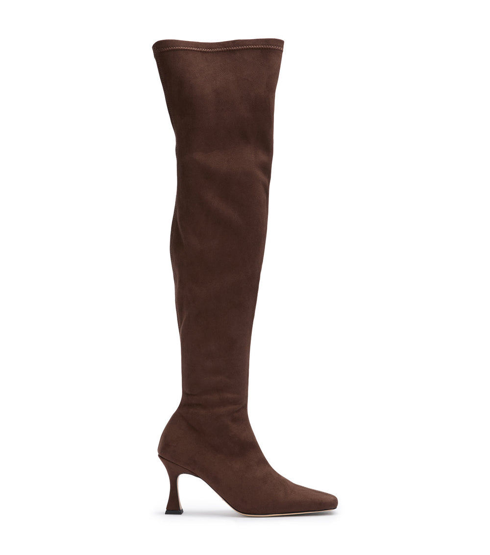 Fancy Choc Stretch Suede - Tony Bianco On Sale