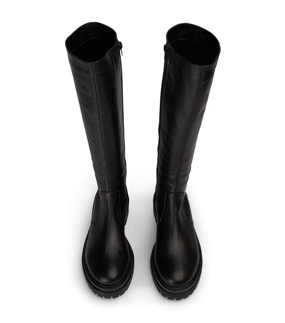 Wanda Black Venice Calf Boots - Tony Bianco Online